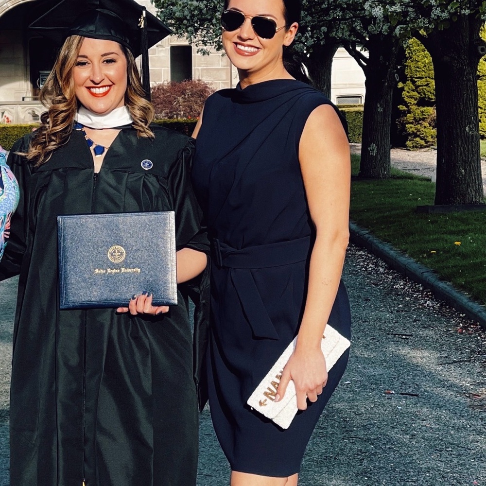 Elegant Navy Sleeveless Tunic Dress